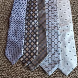 DESIGNER TIES (SET OF 5)